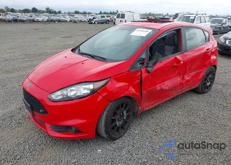 2014 Ford Fiesta St from USA, damaged, VIN 3FADP4GXXEM206377